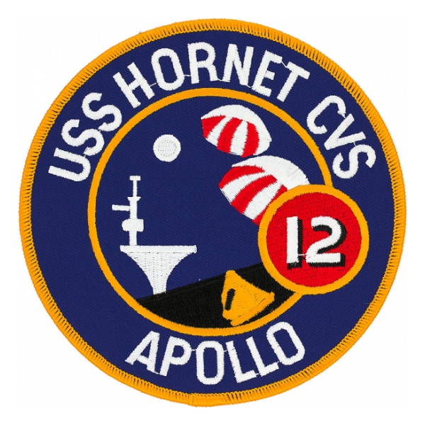 USS Hornet CVS-12 Apollo 12 Ship Patch