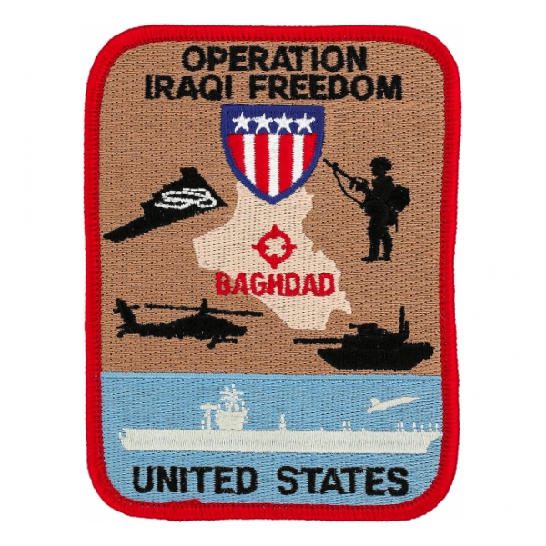Operation Iraqi Freedom Patch (Color)