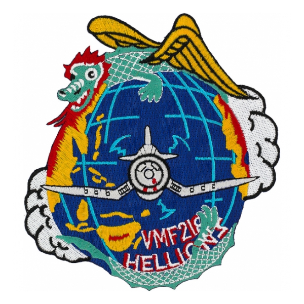 Marine Fighter Squadron VMF-218 Hellions Patch