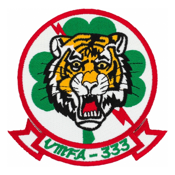 Marine Fighter Attack Squadron VMFA-333 Bengal Tigers - Shamrocks Patch
