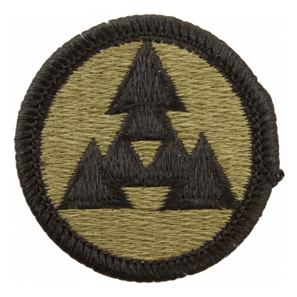 3rd Corps Support Command COSCOM Scorpion / OCP Patch With Hook Fastener