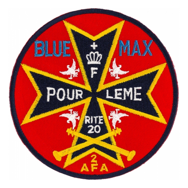 20th Army Flight Activity Blue Max Patch