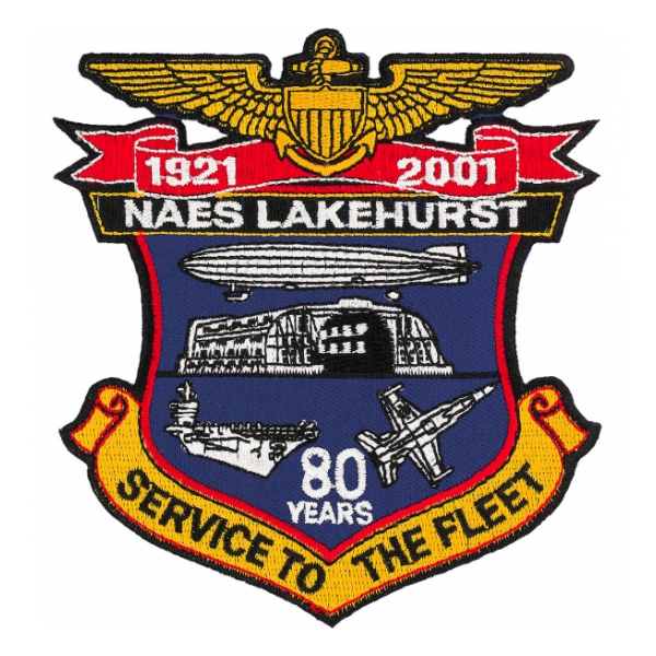 Naval Air Engineering Station Lakehurst Patch