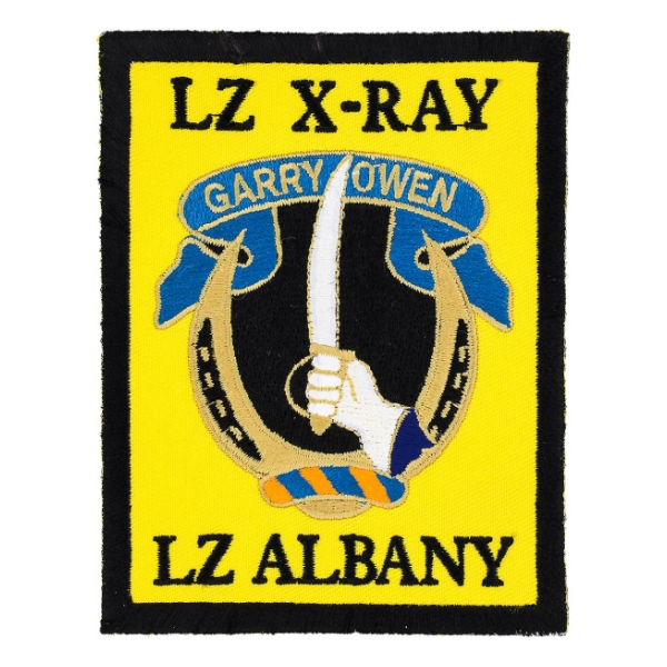 7th Cavalry Regiment Patch (LZ X-Ray / LZ Albany)