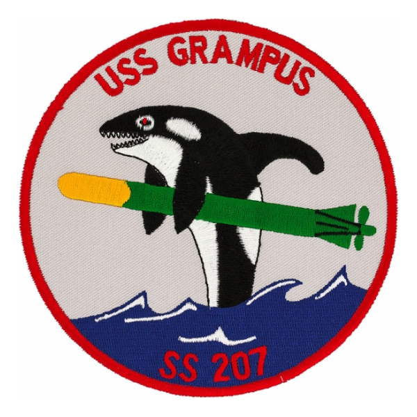 USS Grampus SS-207 Submarine Patch