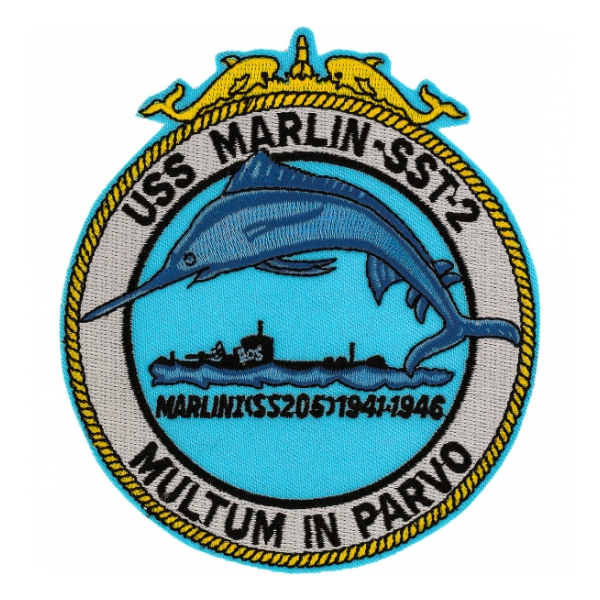 USS MARLIN SST-2 PATCH