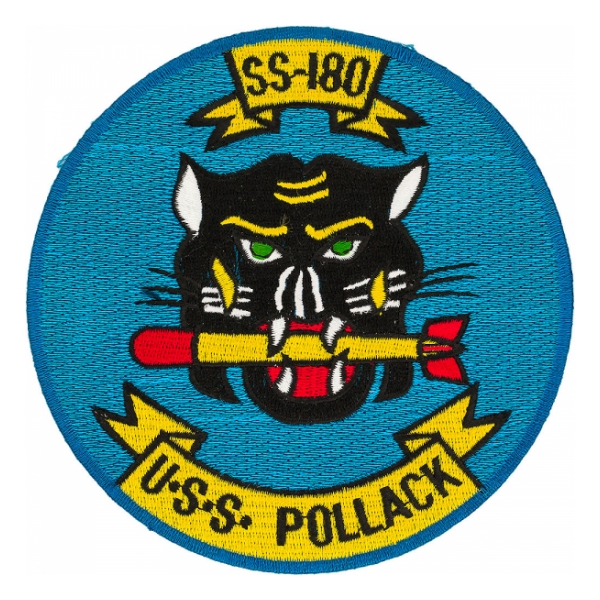 USS Pollack SS-180 Patch