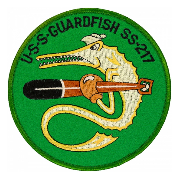 USS Guardfish SS-217 Submarine Patch