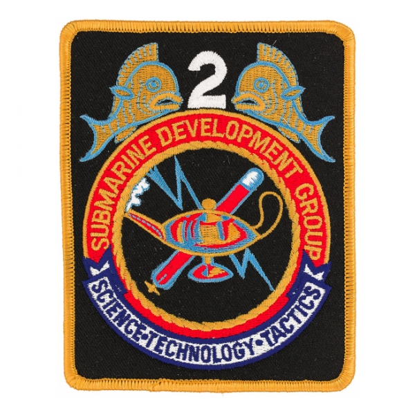 Navy Submarine Development Group 2 Patch