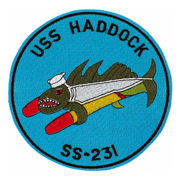 USS Haddock SS-231 Submarine Patch