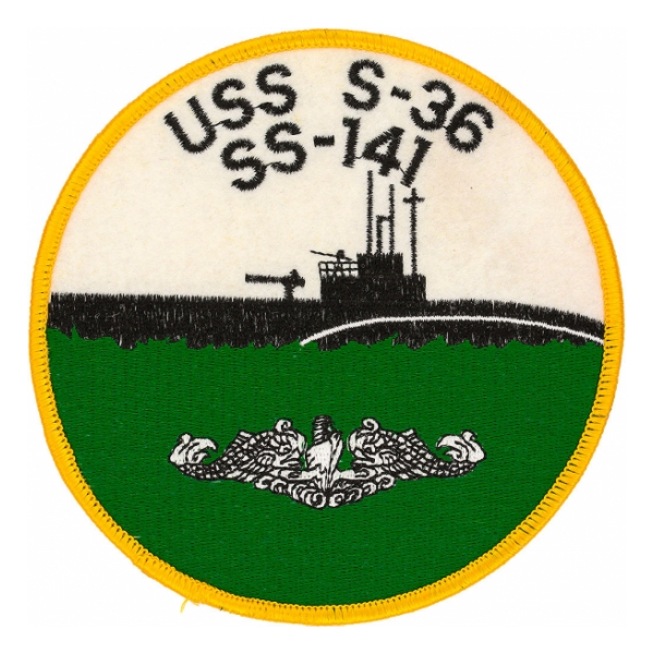 USS S-36 SS-141 Submarine Patch