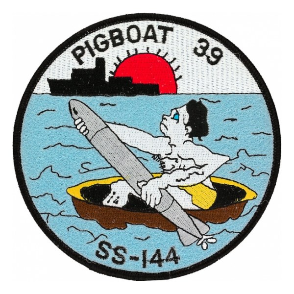 USS Pigboat 39 SS-144 Patch
