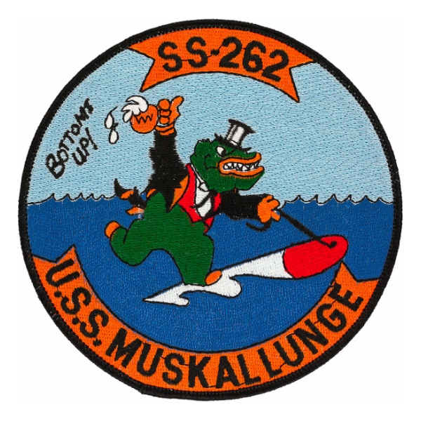 USS Muskallunge SS-262 Patch
