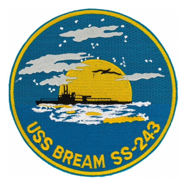 USS Bream SS-243 Submarine Patch