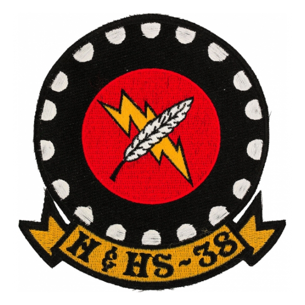 Marine Headquarters and Headquarters Squadron H&HS-38 Patch