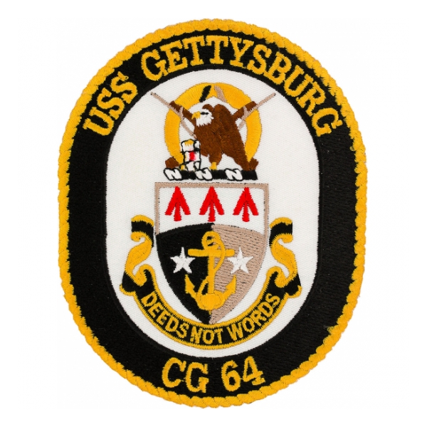 USS Gettysburg CG-64 Ship Patch
