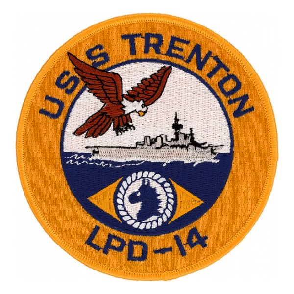 USS Trenton LPD-14 Ship Patch