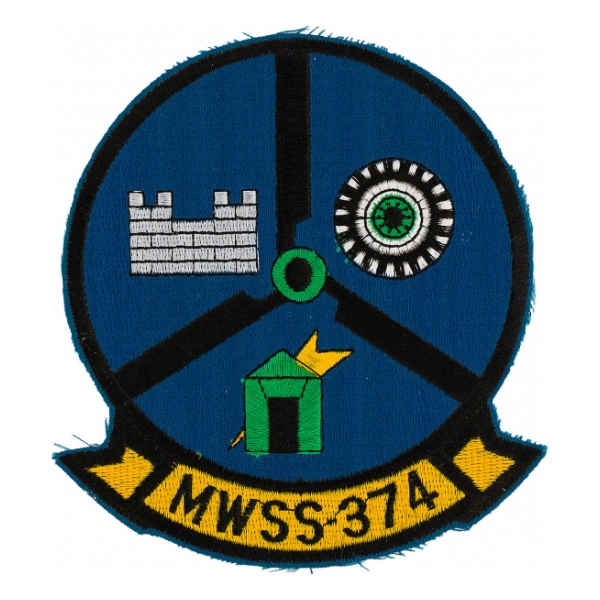 Marine Wing Support Squadron MWSS-374 Patch