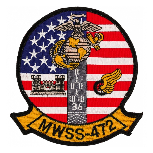 Marine Wing Support Squadron MWSS-472 Patch