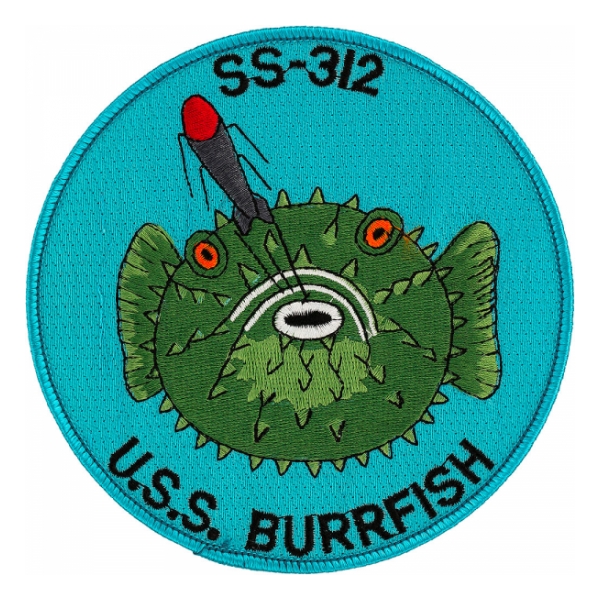 USS Burrfish SS-312 Patch