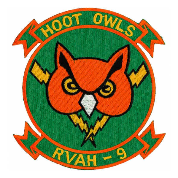 Navy Reconnaissance (Heavy) Attack Squadron RVAH-9 Patch