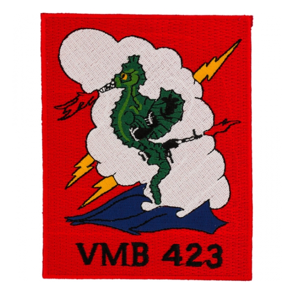 Marine Bomber Squadron VMB-423 Patch