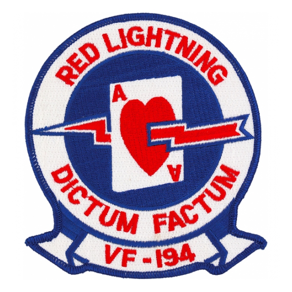 Navy Fighter Squadron VF-194 Patch
