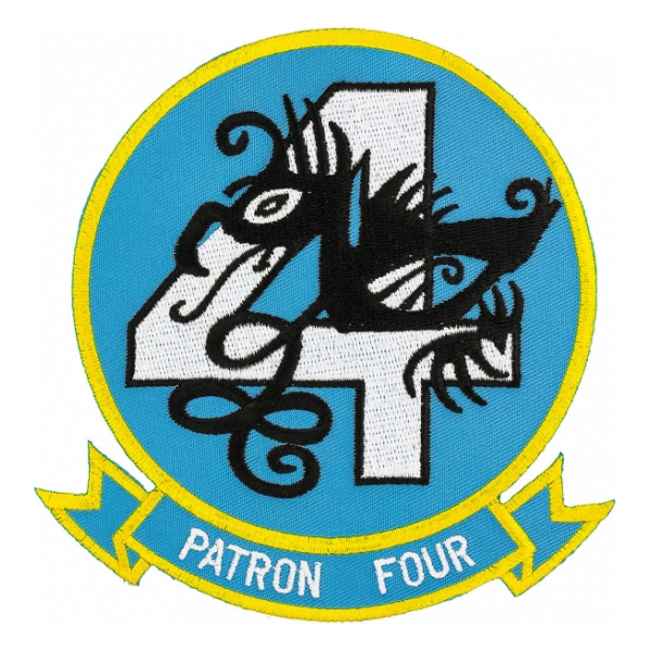 Navy Patrol Squadron VP-4 Patch