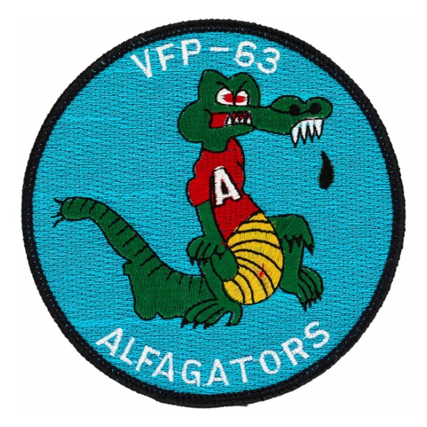 Navy Light Photographic Reconnaissance Squadron Patch VFP-63