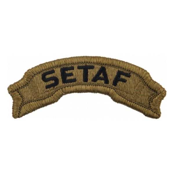 Southern European Task Force Tab Scorpion / OCP Patch With Hook Fastener