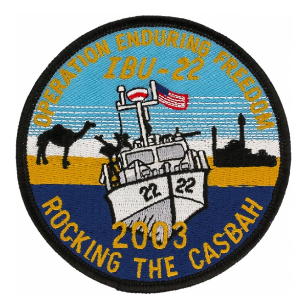 Operation Enduring Freedom IBU-22 Patch Rocking The Casbah