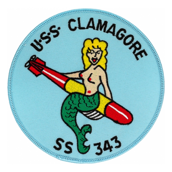 USS Clamagore SS-343 Patch