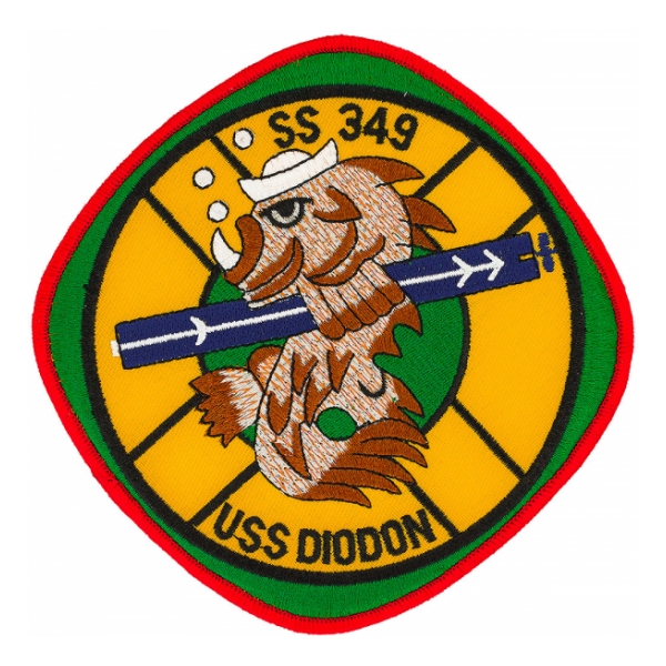 USS Diodon SS-349 Patch