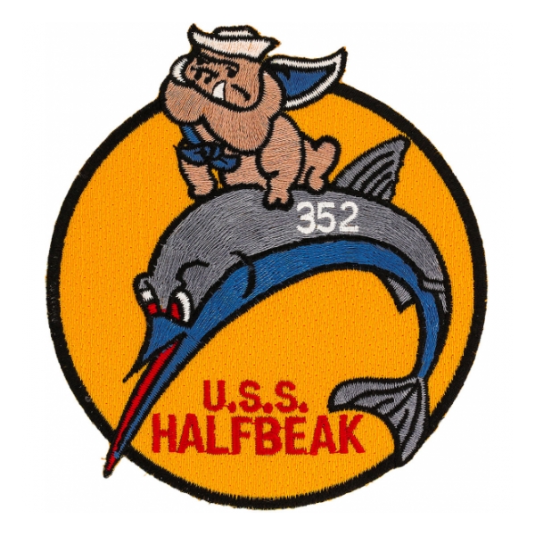 USS Halfbeak SS-352 Patch