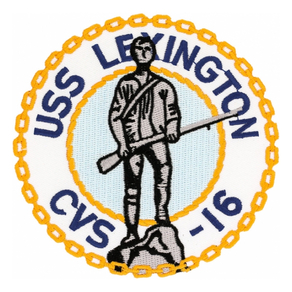 USS Lexington CVS-16 Ship Patch