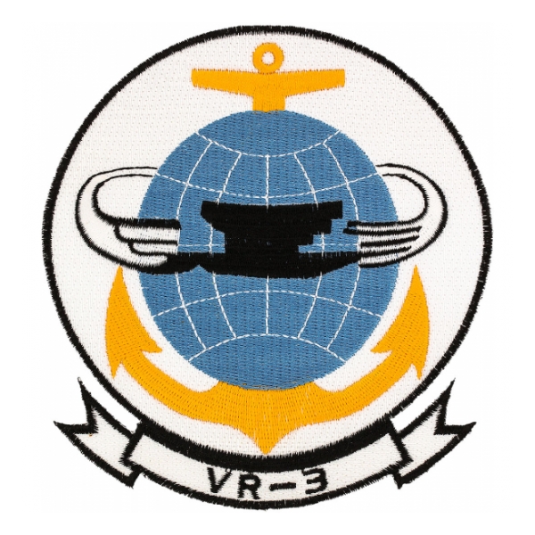 Navy Fleet Logistics Support Squadron Patch VR-3