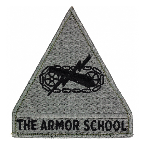 Armor School Patch Foliage Green (Velcro Backed)