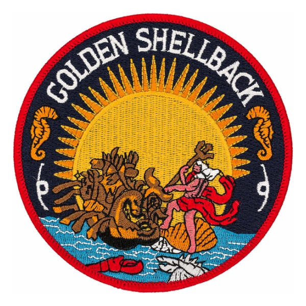 Golden Shellback Patch