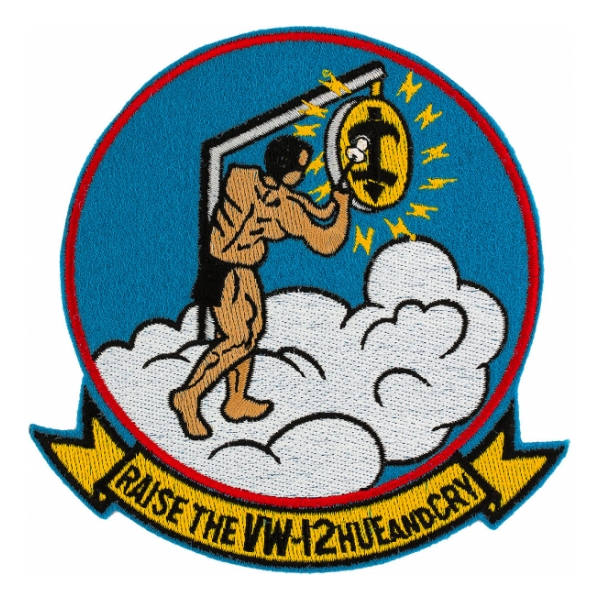Navy Weather Reconnaissance Squadron VW-12 Patch