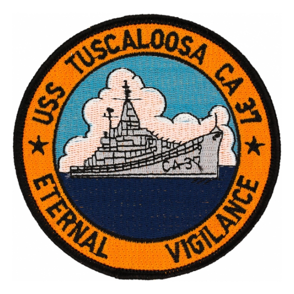 USS Tuscaloosa CA-37 Ship Patch