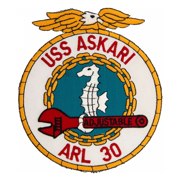 USS Askari ARL-30 Ship Patch