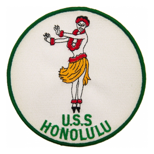 USS Honolulu CL-48 Ship Patch