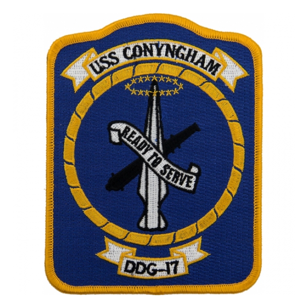 USS Conyngham DDG-17 Ship Patch