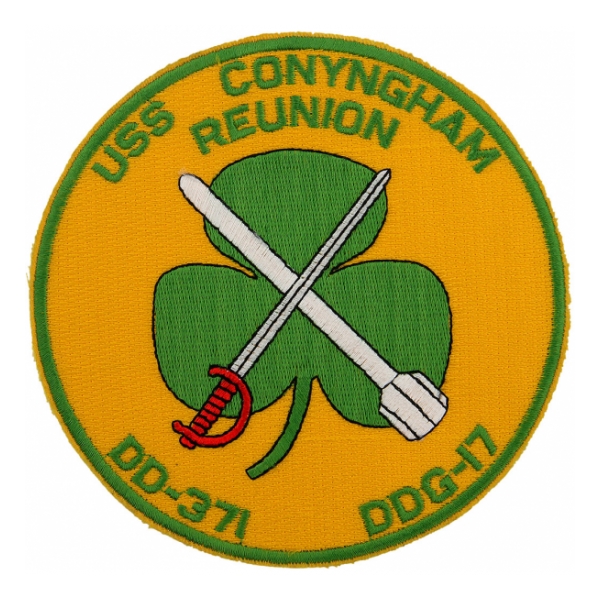 USS Conyngham DD-371/ DDG-17  Reunion Patch
