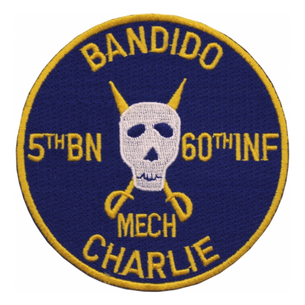 Army Bandito 5th Battalion 60th Infantry Mech Charlie Patch