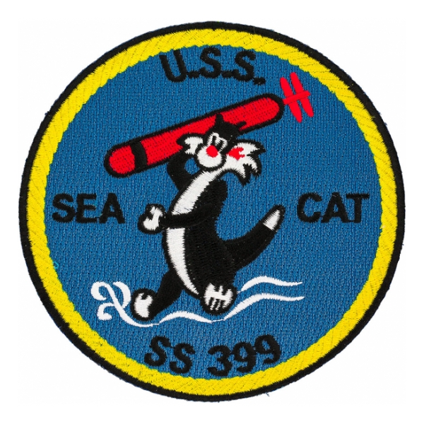 USS Sea Cat SS-399 Patch