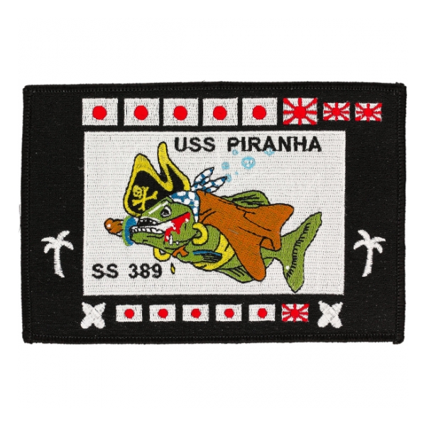 USS Piranha SS-389 Patch