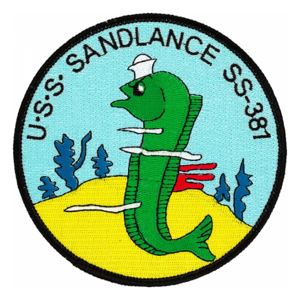 USS Sandlance SS-381 Patch