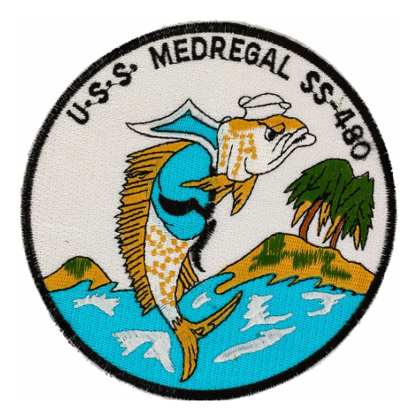 USS Medregal SS-480 Submarine Patch