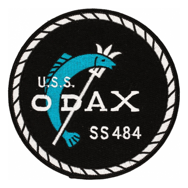 USS Odax SS-484 Submarine Patch